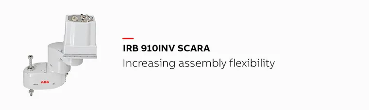 ABB IRB 910INV SCARA robot