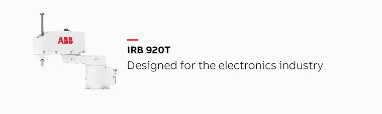 ABB IRB 920T industrial robot arm — official product image