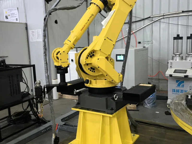 FANUC 6-axis robot — full arm and base